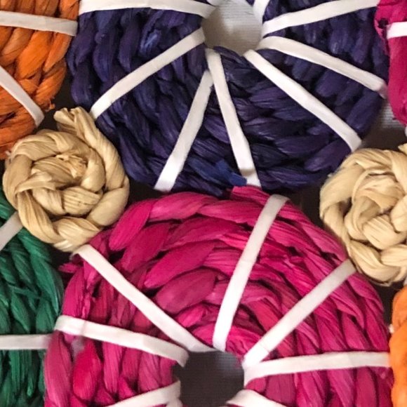 Funky Straw Bag - Picture 3 of 3